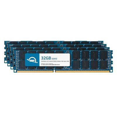 OWC 128 Go (4 x 32 Go) PC3-10600 DDR3 1333 MHz ECC-R SDRAM Kit de Mise à Niveau pour Mac Pro 2013