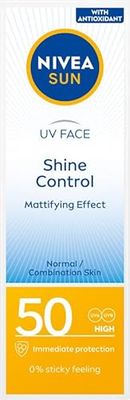 NIVEA SUN Crema viso opacizzante UV con elevata protezione SPF50 50 ml