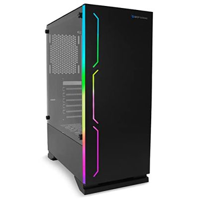 VANT Boîtier Semi-Tour ATX CoolBox DG-CHA-A232-0 Noir