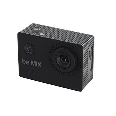 Be Mix ht1416 helmcamera, zwart