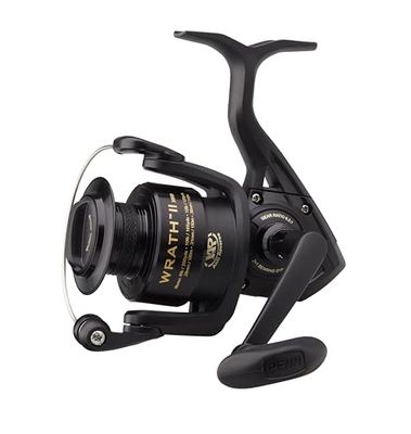 PENN Wrath II snurrande rulle, fiskerulle, havsfiskerulle designad för att vara mångsidig och med bra värde för pengarna, perfekt för att fånga bas, kod, pollack, wrasse, och många fler, unisex,