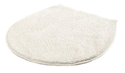 Kleine Wolke 7142202104 Cotone - Copri tavoletta WC, 47 x 50 cm, Colore: Bianco Panna