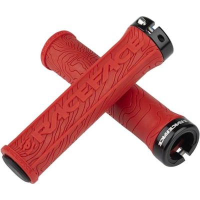 Race Face Griff Half Nelson Asas com 1 colar, unissexo, adulto, vermelho, tamanho único