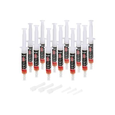 1003 Miglia BKR 6102 HIGH PERFORMANCE Smar do Łańcucha Rowerowego do użytku profesjonalnego - 144 ml (12x12 ml), w każdych warunkach, Fluorescencyjny, Strzykawka + aplikatory Drop i Huggie System