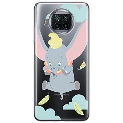 ERT GROUP mobiltelefonfodral för Xiaomi REDMI NOTE 9T originalt och officiellt licensierat Disney mönster Dumbo 014 optimalt anpassad till formen på mobiltelefonen, gedeeltelijk transparant