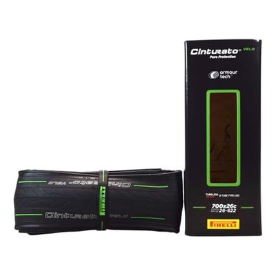 Pirelli Road Endurance Unisex Adulto, Negro, 700X26C