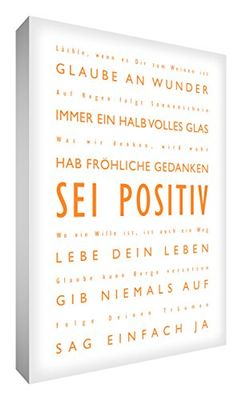 Feel Good Art är positiv duk på ram väggtatuering modern stil