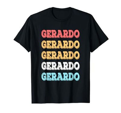 Simpatico regalo personalizzato Gerardo Nome personalizzato Maglietta