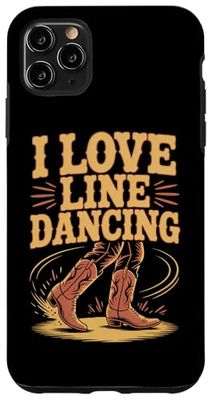 Stivali Western Country I Love Line Dancing Custodia per iPhone 11 Pro Max