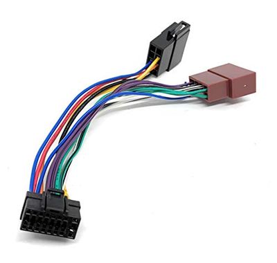 Car stereo ISo loom harness cable adapter connector for Alpine car stereo 16 pin