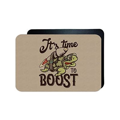 Bonamaison, Rektangulär gamingmusmatta med digitalt tryck för spelare, halkfri baksida, för kontor och hem, spel för enspelare, storlek: 45 x 30 cm