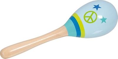 goki- Maracas, Color Azul (Gollnest & Kiesel GmbH & Co. KG 61843)