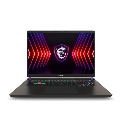 MSI Vector 17" 16:10 QHD+ 240Hz Gaming Laptop - (Intel Core i9-14900HX, NVIDIA GeForce RTX 4080, 32GB RAM, 1TB SSD, Windows 11 Home) - Cosmos Grey