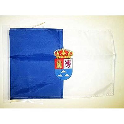 BANDERA de la PROVINCIA DE LAS PALMAS 45x30cm - BANDERINA ISLAS CANARIAS 30 x 45 cm cordeles - AZ FLAG