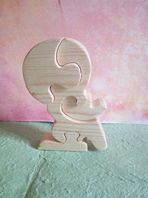 Puzzle legno 3D Pappagallo
