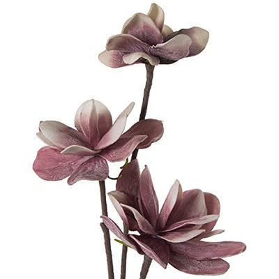 RAMA C/3 FLORES ROSA 105 CM GOMA EVA+PAPEL 105CM