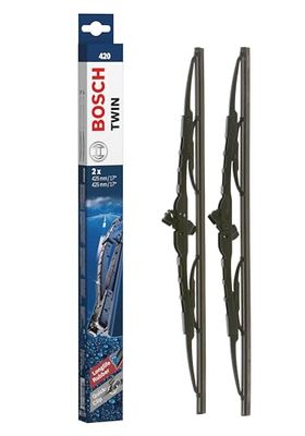 Escova limpa para-brisas Bosch Twin 420, comprimento: 425 mm/425 mm – 1 conjunto para o para-brisas (frontal)
