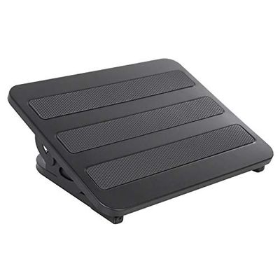 Maclean MC-831 Ergonomic Footrest Leg Support To Office Smoothly Adjustable Inclination Angle For Bus Or Train Travelers