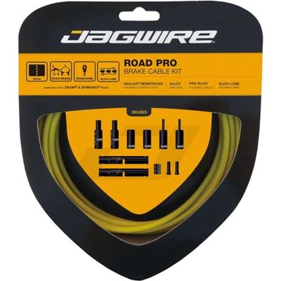 Jagwire PCK207 - Kit de cabos e capas para adulto, amarelo