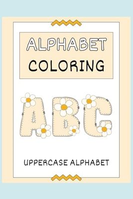 Uppercase Alphabet Coloring Book