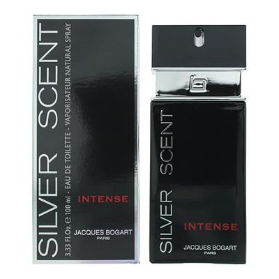 Jacques Bogart Scent Intense Eau de Toilette, Silver 100 ml