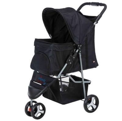TRIXIE 28958 - Passeggino, Dimensioni: 47 × 100 × 80 cm, Nero