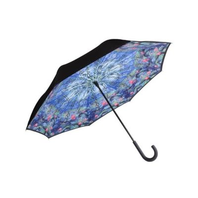 Goebel Parapluie Upside-Down - Nénuphars avec saule de Claude Monet - Collection Artis Orbis - Dimensions : 80 x 10 x 5 cm - 67-062-72-1, multicolore, Parapluie