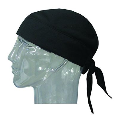 HyperKewl Unisex's 6536 parowna czapka chłodząca czaszka - czarna, jeden rozmiar