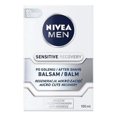 Nivea Men Sensitive Recovery – regenerujący balsam po goleniu dla mężczyzn 100 ml