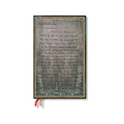 Paperblanks 18-Month Softcover Flexi Diaries 2023-2024 Frederick Douglass, Letter for Civil Rights | Vertical | Maxi (135 × 210 mm)