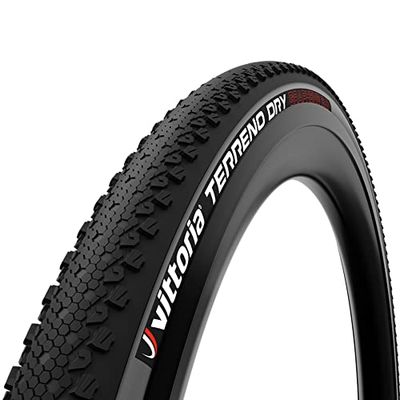 Vittoria Terreno Dry 700x38c Stijf Volledig Zwart