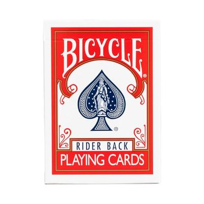 Bicycle - 1005016.0 - Jeu De Cartes - 807 - Boîte Classique Rider Back - Index Petite - Modèle aléatoire