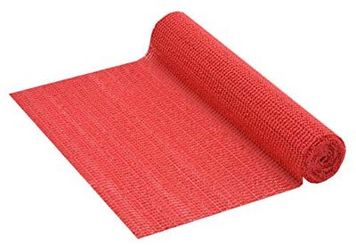 Venilia Anti-slip onderlegger Venigrip rode lademat, kofferbakmat, antislip universele mat, rood, 30 x 150 cm, 54166