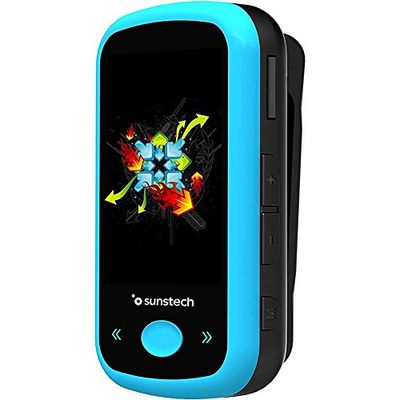 Sunstech IBIZABT8GB MP4-spelare svart, blå 8 GB – MP3/MP4-spelare (MP4-spelare, 8 GB, LCD, 3,5 mm, FM-radio, svart, blå)