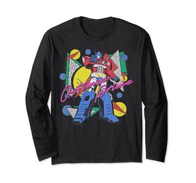 Transformers Retro Optimus Prime Maglia a Manica