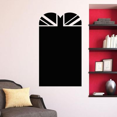Ambiance Sticker Blackboard Slate – Removable Adhesive Wall Stickers – Door Design – H140 x L80 cm