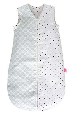Motherhood Babyslaapzak zomer van katoenmousseline - knuffelige babyslaapzak Öko Tex Standard, klasse 1, grootte: 6-18 maanden, schepen mintgroen