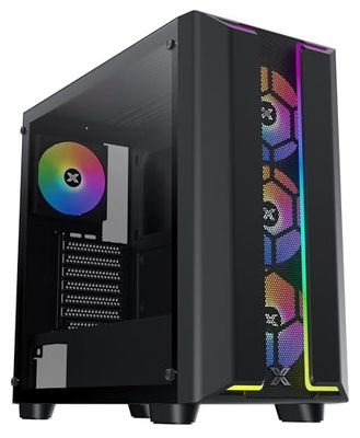 Xigmatek Gaming Y Pro - Custodia per PC media torre (nero)