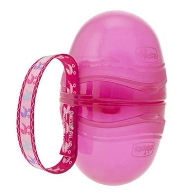Chicco Chic.Portachupete Doble Rosa