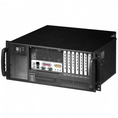 Techly 307377 Industrieel chassis Rack 19"/Desktop 4U Ultra Compact Zwart Zwart