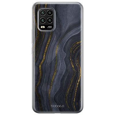ERT GROUP Handyhülle für Xiaomi MI 10 LITE Original und offiziell Lizenziertes Babaco Muster Marble 008 optimal an die Form des Handy angepasst, hülle aus TPU