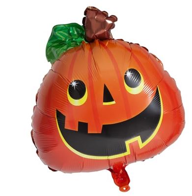 Rubies Palloncino Zucca Gonfiabile per Halloween, Decorazione, Feste, Halloween, Complemento, 50 cm x 60 cm