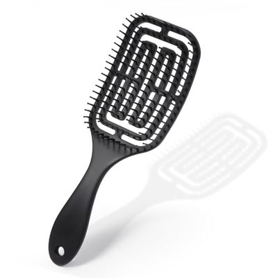 Oderra Spazzola Capelli, Spazzola Capelli Lisci, Spazzola Ricci Adatto Per Capelli Bagnati O Asciutti, Ergonomico e Adatto a Tutti i Tipi Di Capelli, Adatto Sia Per Uomo Che Per Donna