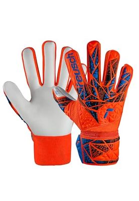 Reusch Attrakt Starter Solid Finger Support Junior målvaktshandskar för barn för alla fältytor
