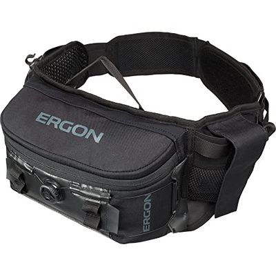 Ergon BA Hip Pack heuptas | voor MTB, Enduro, Gravel zwart, zwart, Eén maat, Classic