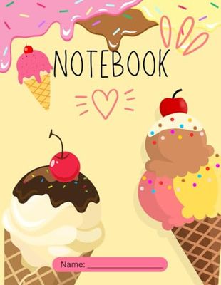 Ice Cream Notebook
