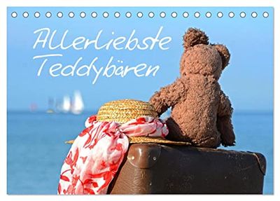 Allerliebste Teddybären (Tischkalender 2026 DIN A5 quer), CALVENDO Monatskalender: Teddybären in vielen Lebenslagen