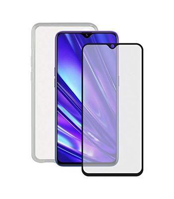 CONTACT BigBuy Tech S1903950 - Pellicola proteggi schermo per cellulare e custodia per Realme 5 Pro