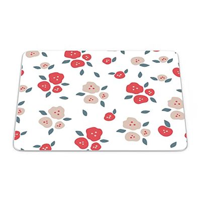 Bonamaison, Rectangle Digital Printed Mouse Pad, Non-Slip Base, for Office and Home, Size: 22 x 18 cm