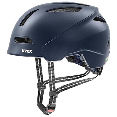 uvex urban planet - casco bicicletta robusto per adulti - regolazione individuale delle dimensioni - aerazione ottimizzata - deep space matt - 58-61 cm